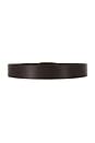 view 2 of 3 CEINTURE NILI in Vintage Brown W/ Antique Brass Buckle