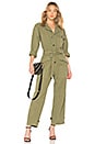 view 2 of 4 Aria Jumpsuit in Vintage Green