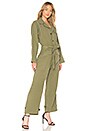 view 3 of 4 Aria Jumpsuit in Vintage Green