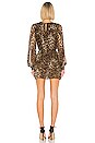 view 3 of 3 MINIVESTIDO REBECA in Brown Leopard Print