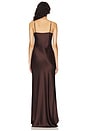 view 3 of 3 Cami Gown in Oxblood