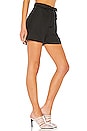 view 2 of 4 MORA ハイウエストショートパンツ in Black