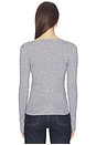 view 3 of 4 Klarise Sweater in Medium Grey Melange
