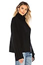 view 2 of 4 Rowan Turtleneck Cashmere Sweater in Black