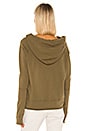 view 3 of 4 Janie Hoodie in Army Green