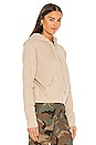 view 2 of 4 Callie Zip Up Hoodie in Khaki