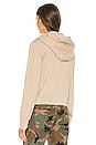 view 3 of 4 Callie Zip Up Hoodie in Khaki