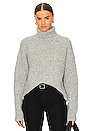 view 1 of 4 Sierra Sweater in Light Grey Melange