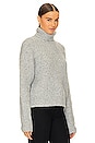 view 2 of 4 Sierra Sweater in Light Grey Melange