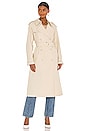 view 2 of 4 Tanner Trench Coat in Eggshell