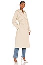 view 3 of 4 Tanner Trench Coat in Eggshell