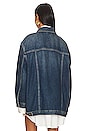 view 3 of 4 Adam Oversized Denim Jacket in Simon Wash