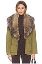view 1 of 5 Ronay Parka in Olive Green