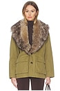 view 2 of 5 Ronay Parka in Olive Green