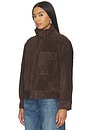 view 3 of 5 CHAQUETA ANTE CIRQUE  in Chocolate Brown