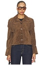 view 2 of 5 Eloi Suede Jacket in Hazelnut