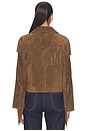 view 5 of 5 Eloi Suede Jacket in Hazelnut