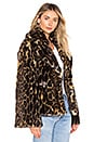 view 2 of 4 Sedella Faux Fur Coat in Leopard