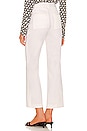 view 3 of 4 Cropped Corette Pant in White