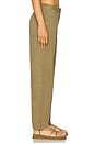 view 3 of 6 Tribeca Pant in Military Green