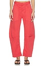 view 1 of 6 PANTALÓN SHON in Vintage Washed Faded Red