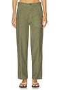 view 1 of 6 Earl Pant in Olive Fatigue