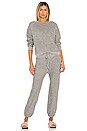 view 4 of 4 LA Sweatpant in Heather Grey
