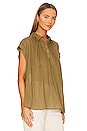 view 2 of 4 Normandy Blouse in Olive Green