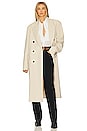 view 4 of 4 Daniel Voile Tuxedo Shirt in Ivory