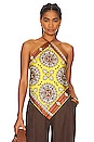 view 1 of 4 AUDREY キャミソール in Scarf Print Yellow