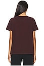 view 3 of 4 T-SHIRT BRADY in Oxblood