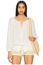 view 1 of 4 Carley S. Silk Blouse in Ivory
