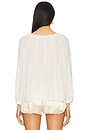 view 3 of 4 Carley S. Silk Blouse in Ivory