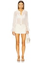view 4 of 4 Cecily Shirt in Ivory
