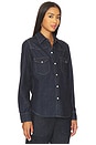 view 2 of 4 Travis Shirt in Indigo Rinse