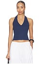 view 1 of 4 Britt Halter Top in Admiral Blue