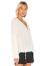 view 3 of 5 Anla Blouse in Vintage White