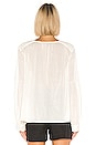 view 4 of 5 Anla Blouse in Vintage White
