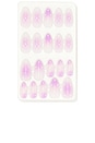 view 3 of 7 UNHAS POSTIÇAS DEWY LILAC PRESS ON NAILS in 