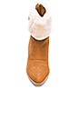 view 4 of 5 Lone Ranger Boot with Faux Fur Cuff in Tan Suede