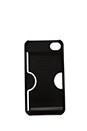 view 3 of 3 Carded 4 iPhone Case in Black