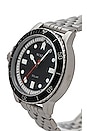 view 3 of 3 Stinger 44 Watch in Silver, Black, & White