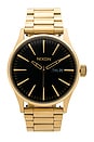 view 1 of 3 Sentry Stainless Steel Watch in Gold & Black