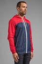 view 3 of 7 Brighton Jacket in Steel Blue/Red/White in Steel Blue & Red & White