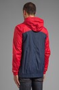 view 4 of 7 Brighton Jacket in Steel Blue/Red/White in Steel Blue & Red & White