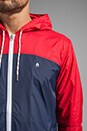 view 7 of 7 Brighton Jacket in Steel Blue/Red/White in Steel Blue & Red & White