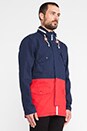 view 3 of 6 Pi Jacket in Faded Navy & Red in Faded Navy &  Red