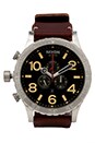 view 1 of 3 The 51-30 Chrono Leather in Black/ Brown in Black & Brown