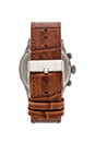 view 3 of 3 MONTRE THE SENTRY CHRONO LEATHER in Saddle Gator