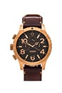 view 1 of 3 MONTRE THE 48-20 CHRONO LEATHER in Rose Gold & Brown